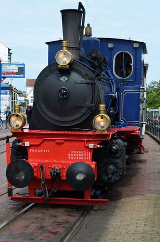 borkum、small ground、diesellock、steam railway、railway、Historical、loco、北海岛