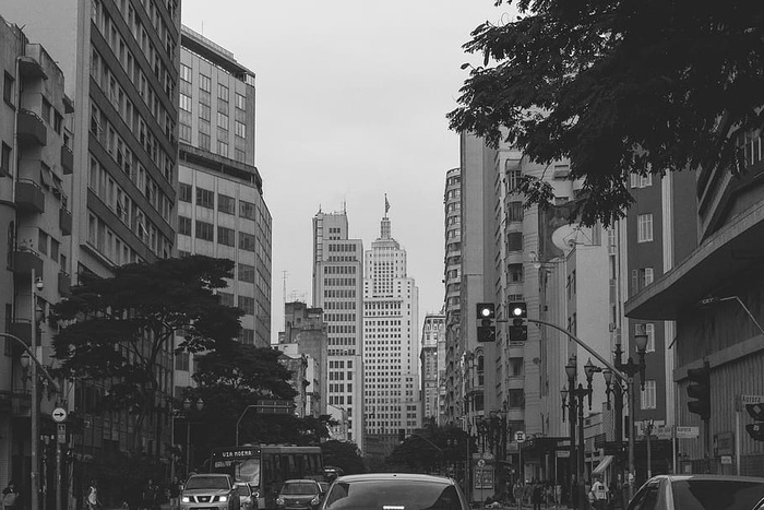 建筑、黑白、建筑、汽车、城市、集团、酒店、办公室