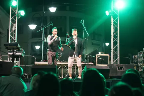 音乐会，音乐，歌手，乐器，麦克风，歌曲，成人，男性