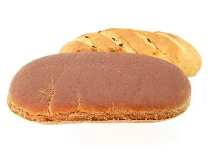 面包，面包，白色，隔离，物体，面包房，烘焙，食品