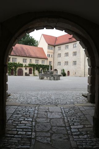 德国，克尼斯布伦，城堡，幻想，建筑，旧式，历史，建筑结构