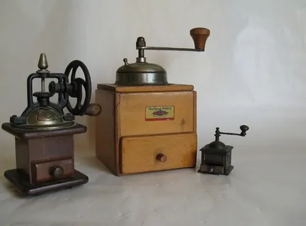 咖啡研磨机, 咖啡, 研磨, 曲柄, 老, 历史, 古董, 怀旧 咖啡研磨机, 咖啡, 研磨, 曲柄, 老, 历史, 古董, 怀旧
