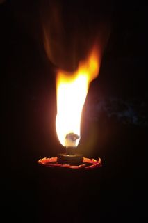 火，火焰，蜡烛，燃烧，火-自然现象，热-温度，自然，没有人