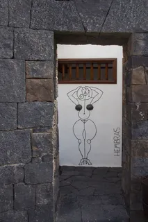 卫生间、卫生间、输入、女士、门、墙、lanzarote、建筑 卫生间、卫生间、输入、女士、门、墙、lanzarote、建筑