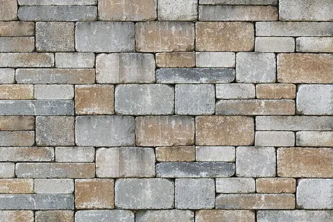 灰色、棕色、砖、墙、干墙、石墙、砖砌、复合石