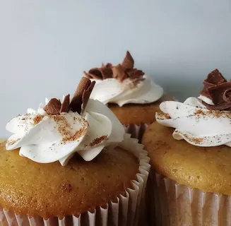 食物，美味，美味食品，镜头，细节，卡布奇诺，巧克力，纸杯蛋糕