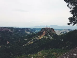 风景、山脉、户外、风景、天空、树木、中国长城、中国-东亚