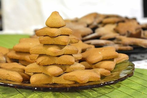 姜饼，燃烧，蛋糕，蛋糕，蛋糕，食品和饮料，堆栈，食品