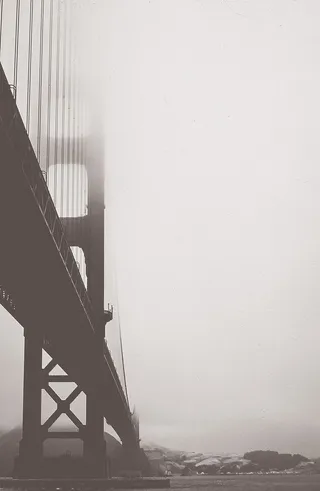 旧金山雾金门大桥