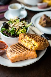 温哥华早餐玉米煎饼