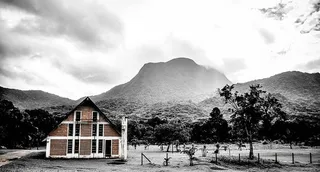 黑白、风景、多云、建筑、建筑、黑白、乡村、日光