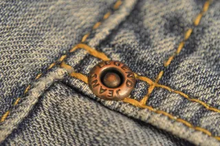 牛仔裤，传奇，青少年，优雅，蓝色牛仔裤，水洗，宏观，纺织品