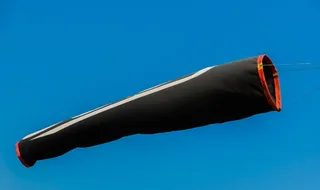 风指示器，风，天气，方向，气象学，风速计，飞行，蓝色