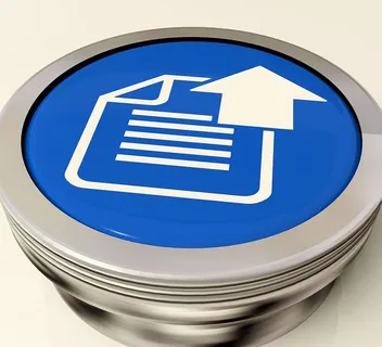 上传箭头和文件开关显示上传的软件或数据