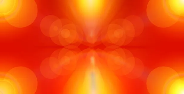 橙色、黄色、波基光、横幅、标题、点、圆形、彩色