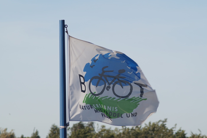 旗，吹，风，飘，天空，自风，风向，桅杆