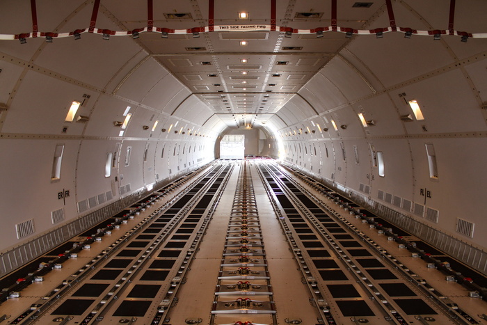 波音，747，货舱，天空，喷气式飞机，机场，运输，b-747