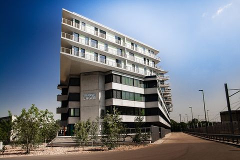 巴塞尔中转仓库，三角帽，现代建筑，巴塞尔，正面，建筑，建筑，名胜