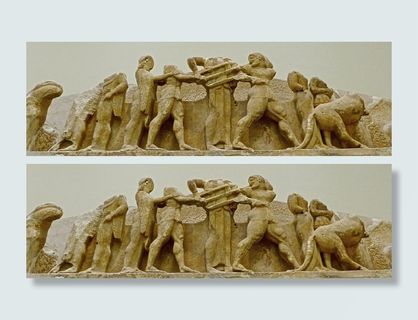 雕刻, 救济, 罗马, 砂岩, 浅浮雕, 雕塑, 古代, 装饰