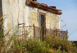 门，旧，时间，结束，关闭，栏杆，casa antica，墙