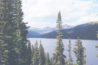 森林、湖泊、景观、山脉、自然、树木、山脉、自然之美