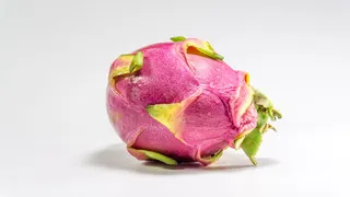 水果，龙，孤立，白色，背景，红色，食物，粉色