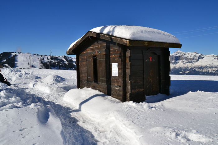 滑雪, 阿尔卑斯山, 雪, 冬天, 山, 景观, 全景, 法国