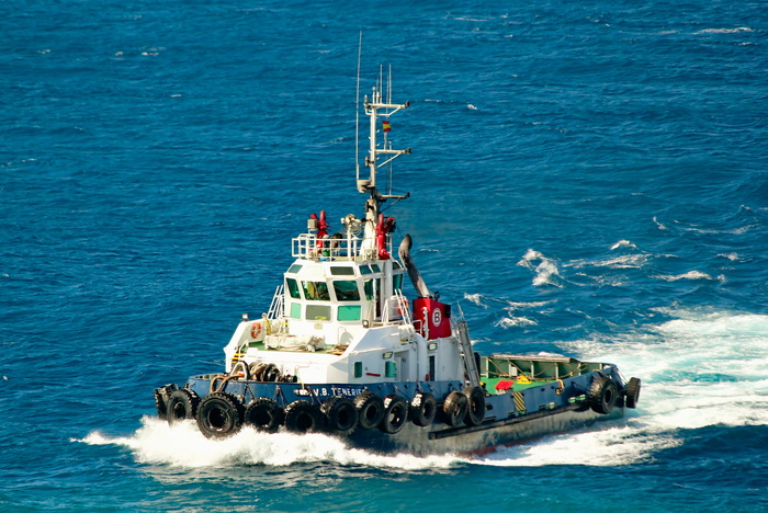 船，船，拖船，海，海岸，水，渔民，海洋