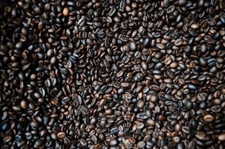 特写照片，咖啡豆，咖啡，abstrack，Keringi，烤咖啡豆，香味，填充物