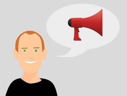 广告、广告、注意力、概念、插图、通知、公告、横幅