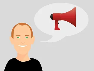 广告、广告、注意力、概念、插图、通知、公告、横幅