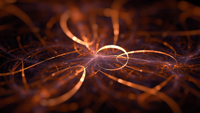 美丽，电线，发光，效果，抽象，运动，没有人，自然