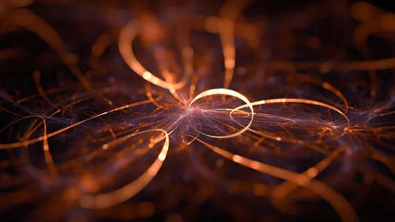 美丽，电线，发光，效果，抽象，运动，没有人，自然