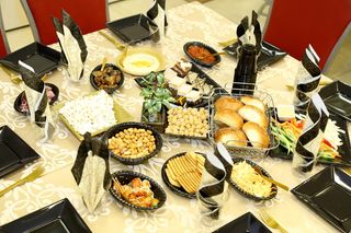 蛋糕、糖果、聚会、服务、装饰、餐饮、餐饮、午餐