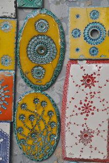 瓷砖，彩色，颜色，结构，瓷砖，工艺，艺术，色度图