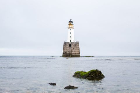 灯塔，苏格兰，海洋，海岸，英国，户外，海岸线，地标