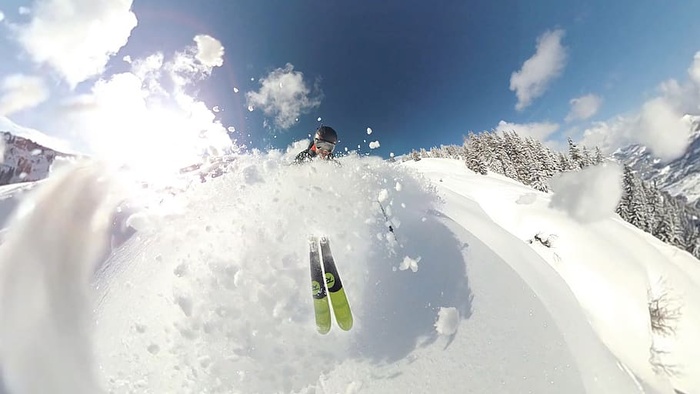 单人滑雪