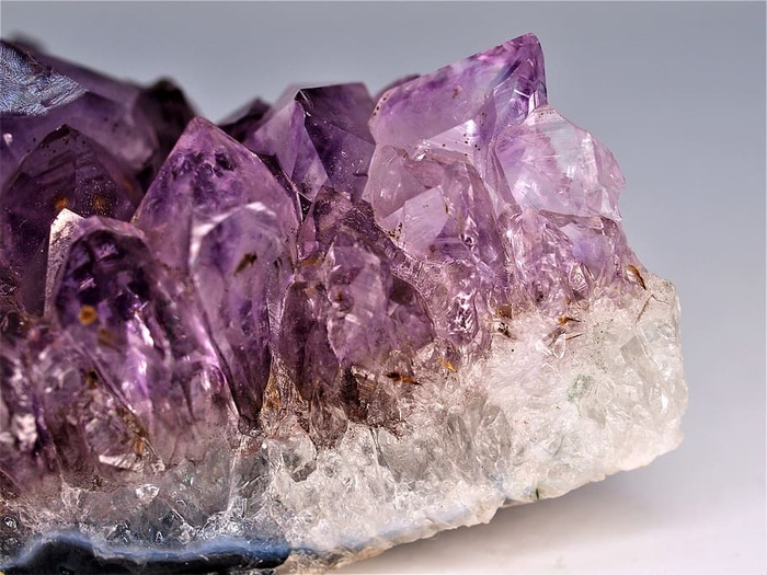 宝石，水晶，石英，紫水晶，宝石，石头，岩石，自然