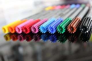 颜色, 标记, 彩色, 绘图, 固定, 多色, 特写, 变化