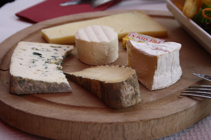 法国，巴黎，拼盘，法国chesse，奶酪，camembert，蓝奶酪，什锦