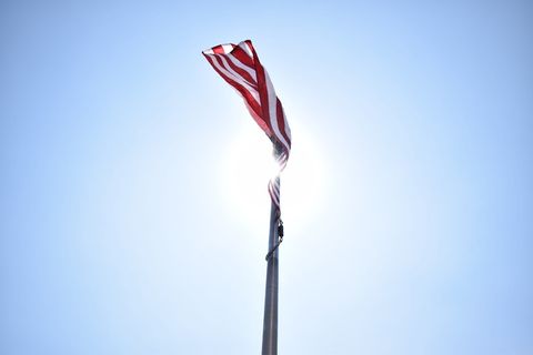 美国，华盛顿，美国国旗，美国，国旗，美国国旗，蓝色，爱国主义