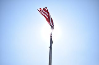 美国，华盛顿，美国国旗，美国，国旗，美国国旗，蓝色，爱国主义