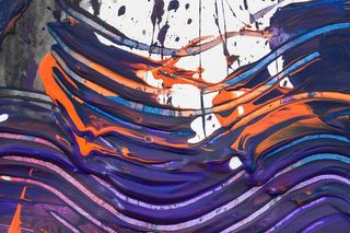 五彩抽象绘画、艺术治疗、治疗学科、视觉艺术、如画媒体、患者、患者、艺术