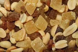 混合物，食物，饮食，水果，坚果，干的，健康，健康