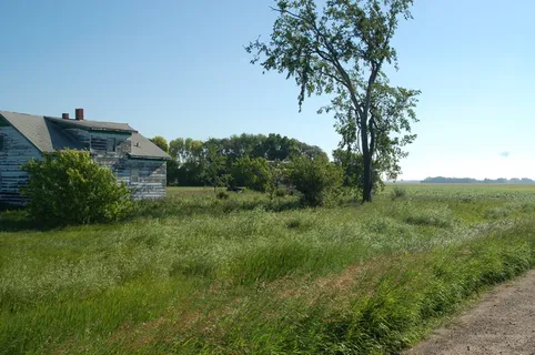 谷仓, 弃, 罗, 老, 农场, 建设, 乡村, 农家