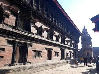 Bhaktapur Durbar广场位于尼泊尔Bhaktapur。