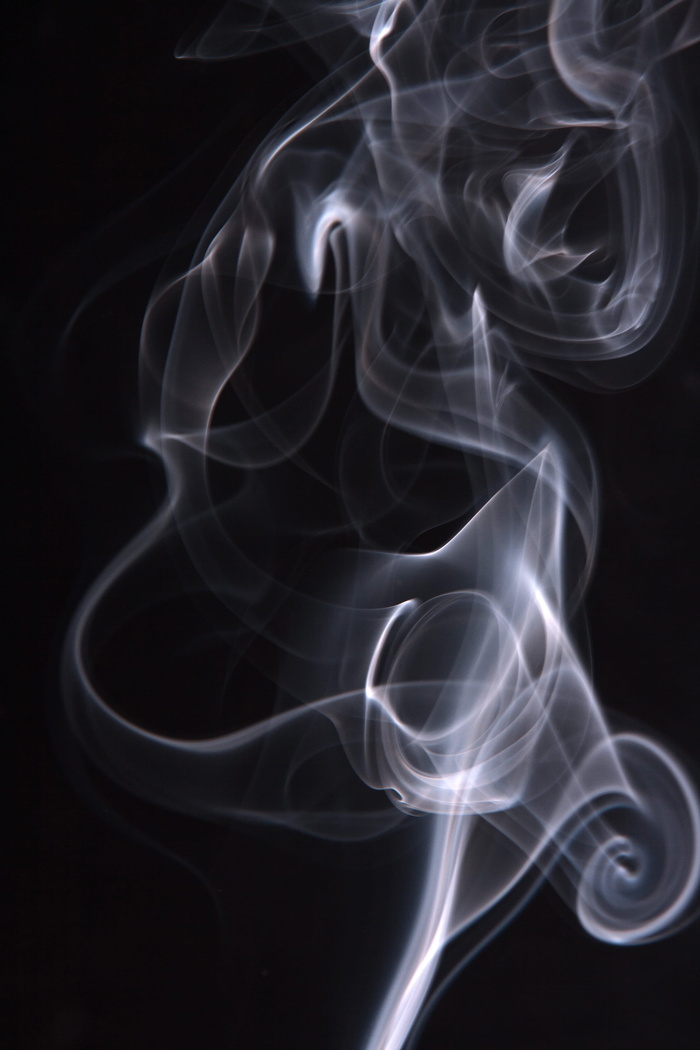 烟雾、背景、黑、白、图形、热、隔离、，