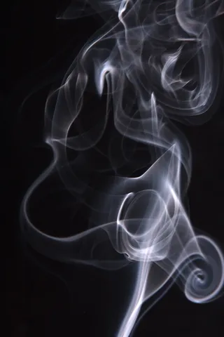 烟雾、背景、黑、白、图形、热、隔离、，