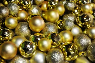 特写, 照片, 球金珠, 圣诞球, 装饰, 圣诞节, 节日装饰品, 圣诞饰品