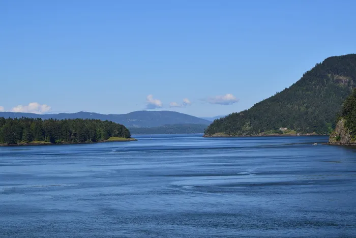 加拿大，活动通道，岛屿，渡轮，平静，西海岸，海洋，美丽